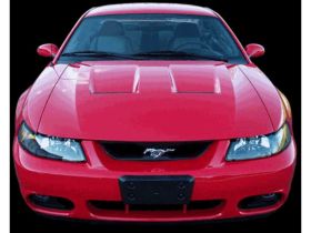 2003-2004 Ford Mustang Cobra OEM Fiberglass Heat Extractor Hood - TF10023-A45