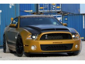 2010-2014 Ford Mustang GT500 GTS Fiberglass Dual Functional Ram Air Hood - TF100