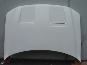 2004-2008 Ford F-150 Mach 1 Fiberglass Ram Air Hood - TF10120-A21