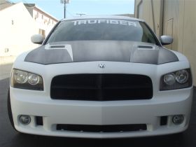 2006-2010 Dodge Charger RTC Fiberglass Ram Air Hood - TF20020-A58