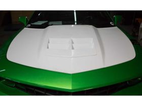 2010-2015 Chevy Camaro A74 Fiberglass Heat Extractor Hood - TF30022-A74