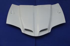 1998-2002 Pontiac Firebird/Trans AM WS-9 Fiberglass Ram Air Hood - TF40021-A59