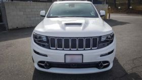 2011-2016 Chrysler Jeep Grand Cherokee SRT-2 Fiberglass Ram Air Ho - TF50021-A23
