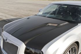 2005-2010 Chrysler 300/300c RTC Fiberglass Ram Air Hood - TF60020-A58