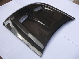 1999-2004 Ford Mustang OEM Cobra Functional Heat Extractor Carbon Fiber Hood - T