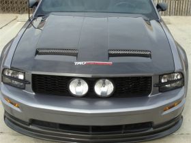 2005-2009 Ford Mustang GTR Functional Ram Air Carbon Fiber Hood - TC10024-A39