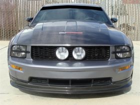 2005-2009 Ford Mustang SVT Cobra Functional Heat Extractor Carbon Fiber Hood - T