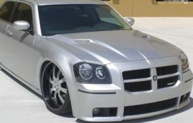 2005-2007 Dodge Magnum RTC Fiberglass Ram Air Hood - TF20220-A58