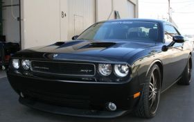 2008-2017 Dodge Challenger Cuda II Fiberglass Ram Air Hood - TF20320-A60