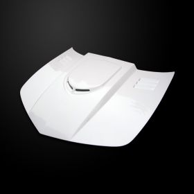 2010-2015 Chevy Camaro TR Dual-Functional Ram Air Hood Fiberglass - CCM10AHTRFH