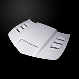 2010-2015 Chevrolet Camaro Type-VIP Dual-Functional Ram Air Fiberglass Hood - AmeriHood CCM10AHVIPFHW