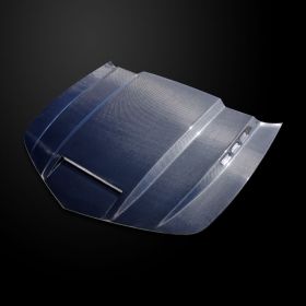 2014-2015 Chevy Camaro SS Amerihood SMS Dual-Functional Ram Air Carbon Fiber Hood - AMH-CCM14AHSMSCFHSS
