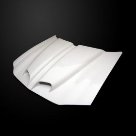 1998-2002 Chevrolet Camaro WS6 Dual-Functional Ram Air Hood Fiberglass - CCM98AH