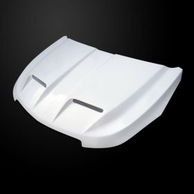 2011-2015 Chevy Cruze Amerihood WS6 Functional Ram Air Fiberglass Hood - AMH-CCZ11AHWS6FHW