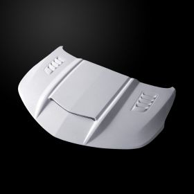 2016-2019 Chevrolet Cruze SMS Fiberglass Dual-Functional Ram Air Hood - CCZ16AHSMSFHW