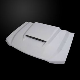 2019 Chevrolet Silverado 1500 Classic RK Fiberglass Functional Ram Air Hood - CS19AHRKSFHWCLASSIC