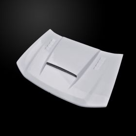 2002-2009 Chevrolet Trailblazer SMS Fiberglass Dual-Functional Ram Air Hood - CTB02AHSMSFHW