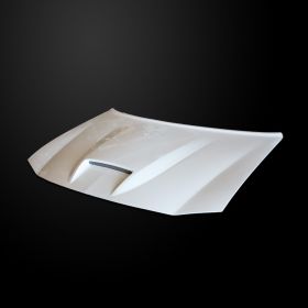 2006-2010 Dodge Charger SRT Functional Ram Air Hood Fiberglass - DC06AHSRTFHW