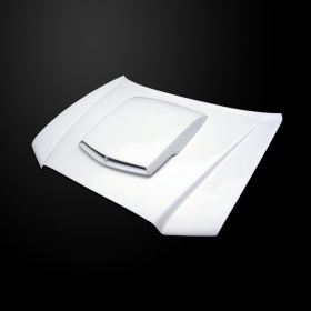 2011-2014 Dodge Charger TA Functional Ram Air Hood Fiberglass - DC11AHTAFH