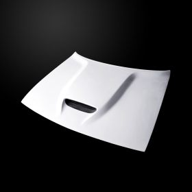 2008-2021 Dodge Challenger SRT Style Fiberglass Functional Ram Air Hood - DCG08AHSRTFHW