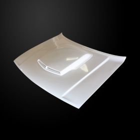 2008-2017 Dodge Challenger TA Functional Ram Air Hood Fiberglass - DCG08AHTAFHW