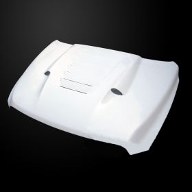 2010-2017 Dodge Ram 2500 SSK Dual-Functional Ram Air Hood Fiberglass - DR10AHSSK