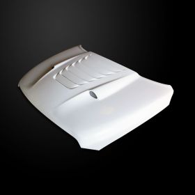 2019 Ram Truck 1500 Classic TS Fiberglass Dual-Functional Ram Air Hood - DR19AHTSFHCLASSIC