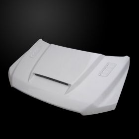 2015-2017 Ford F-150 Amerihood SSK Dual-Functional Ram Air Fiberglass Hood - AMH-F1515AHSSKFHW