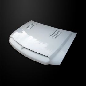 1997-2003 Ford F150 Type-E Dual-Functional Ram Air Hood Fiberglass - F1597AHTE2F