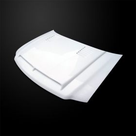 1997-2003 Ford F150 Type-E Dual-Functional Ram Air Hood Fiberglass - F1597AHTEFH
