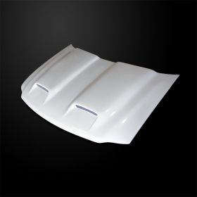 1997-2003 Ford F150 Type-S Functional Ram Air Hood Fiberglass - F1597AHTSFHW