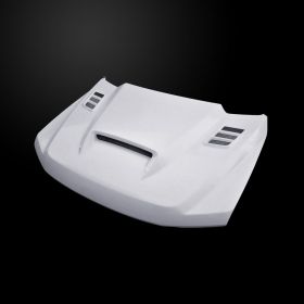 2017-2019 Ford F-350 Super Duty SSK Fiberglass Dual-Functional Ram Air Hood - F3517AHSSKFHW