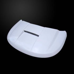 2011-2015 Ford Explorer Type-S Fiberglass Functional Ram Air Hood - FEPL11AHTSFHW