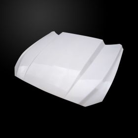 2015-2017 Ford Mustang Amerihood 3" Cowl Functional Heat Extractor Fiberglass Hood - AMH-FM15AHCWLFHW