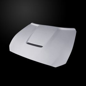 2015-2017 Ford Mustang V6/GT/Ecoboost GT3 Fiberglass Functional Heat Extractor Hood - FM15AHGT3FHW