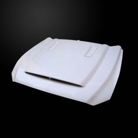 2015-2017 Ford Mustang V6/GT/Ecoboost SSE Fiberglass Dual-Functional Ram Air Hood - FM15AHSSEFHW