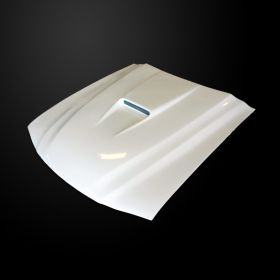 1994-1998 Ford Mustang Type-2 Dual-Functional Ram Air Hood Fiberglass - FM94AHT2