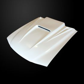 1994-1998 Ford Mustang Type-5 Dual-Functional Ram Air Hood Fiberglass - FM94AHT5