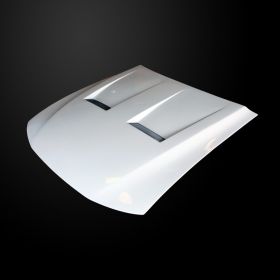 1999-2004 Ford Mustang Type-6 Functional Heat Extractor Hood Fiberglass - FM99AH
