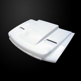 2007-2013 Gmc Sierra 1500 Cowl Dual-Functional Ram Air Hood Fiberglass - GS07AHC