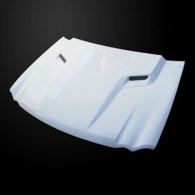 2005-2010 Jeep Grand Cherokee Amerihood CLG Functional Ram Air Fiberglass Hood - AMH-JGC05AHCLGFHW