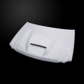 2005-2010 Jeep Grand Cherokee SRT Style Fiberglass Functional Ram Air Hood - JGC05AHSRTFHW