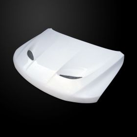 2011-2017 Jeep Grand Cherokee Amerihood SRT Functional Heat Extractor Fiberglass Hood - AMH-JGC11AHSRT8FHW