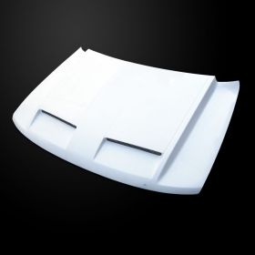1999-2004 Jeep Grand Cherokee Amerihood GTR Functional Ram Air Fiberglass Hood - AMH-JGC99AHGTRFHW