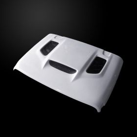 2020-2021 Jeep Gladiator VIP Dual-Functional Ram Air Fiberglass Hood - AmeriHood JGD20AHVIPFHW