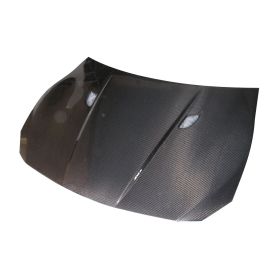 2017-2019 Toyota 86 AMS Carbon Fiber Functional Heat Extractor Hood - T8617AHAMSCFH