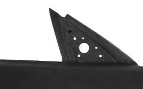 2005-2009 Ford Mustang Dry Carbon Fiber Doors by Anderson Composites - AC-DD0506