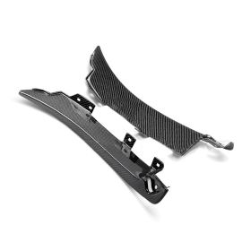 2015-2017 Ford Shelby GT350 Carbon Fiber Front Splash Guards by Anderson Composi