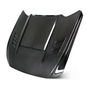 2015-2017 Ford Mustang Ram-Air Double-Sided Carbon Fiber Hood by Anderson Compos
