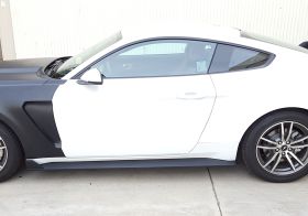 2015-2017 Ford Mustang GT350 Style Fiberglass Side Splitters by Anderson Composi